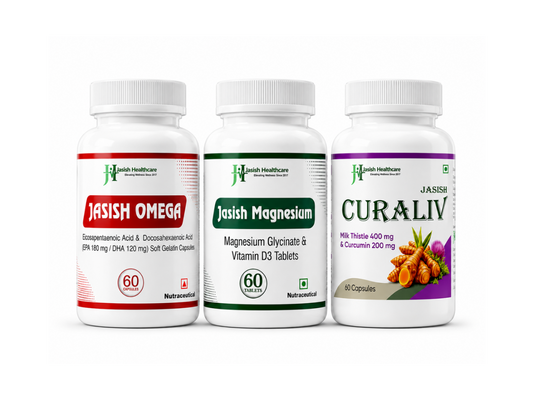 JASISH OMEGA, MAGNESIUM & CURALIV